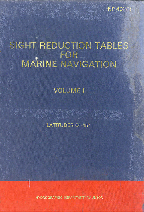 Sight Reduction Tables for Marine Navigation – vol. 1