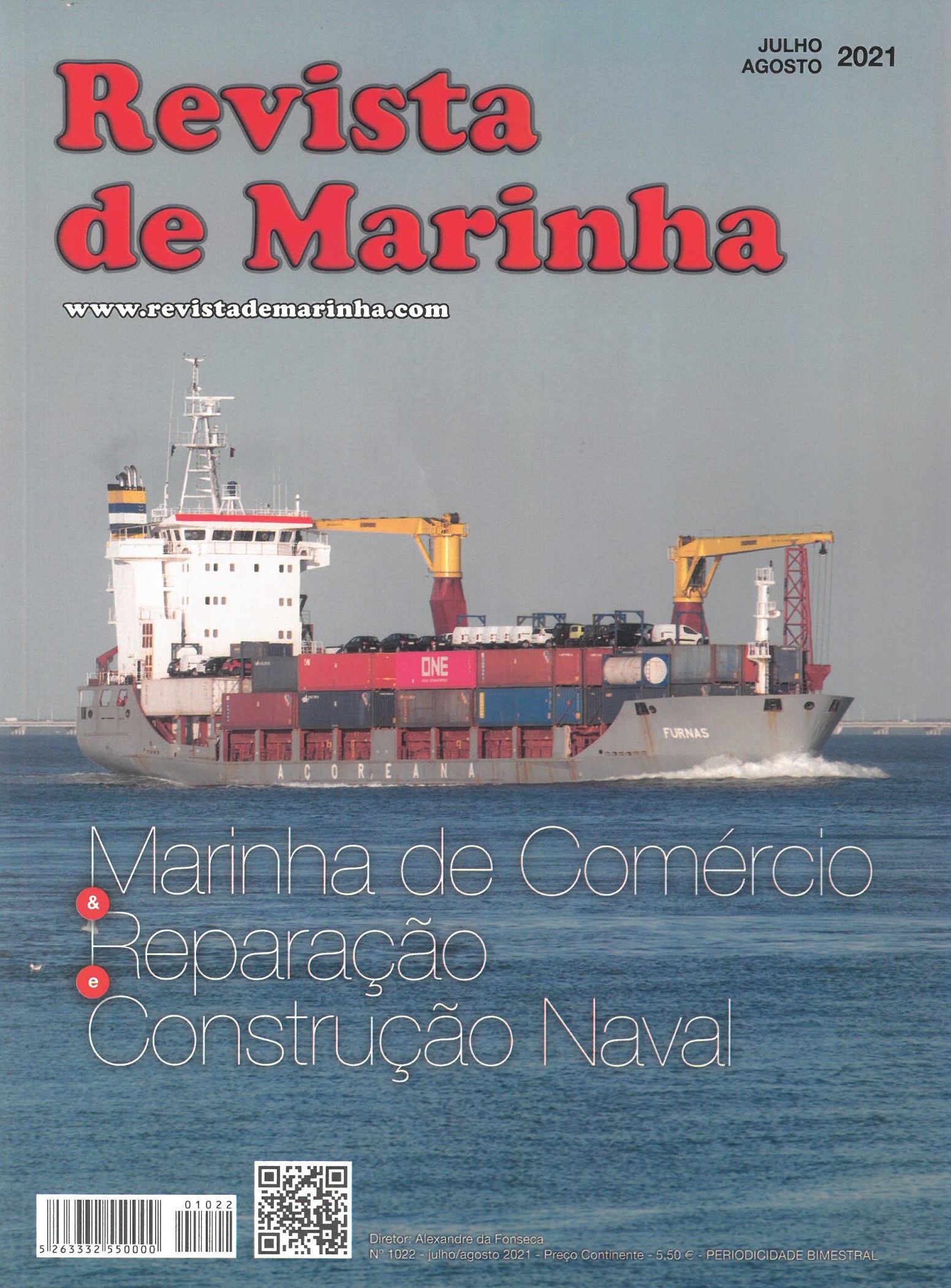 Revista de Marinha, nº1022 – Marinha de Comércio, reparação e construção naval