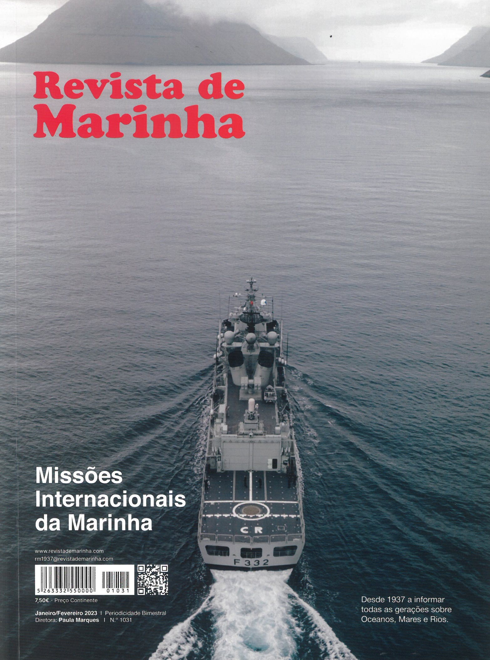 Revista de Marinha, nº1031 – Missões internacionais da Marinha