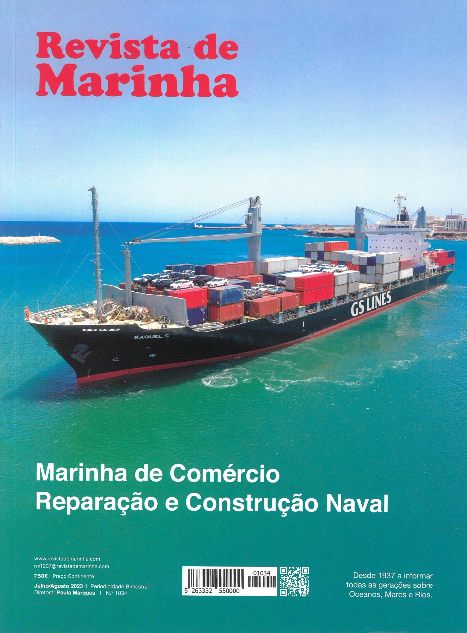 Revista de Marinha, nº1034 – Marinha de comércio | Reparação e construção naval